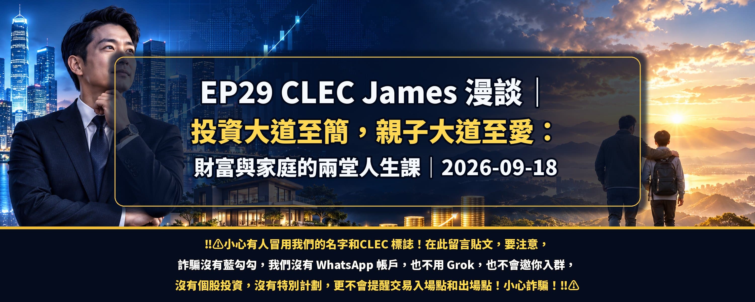 投資大道至簡,親子大道至愛:財富與家庭的兩堂人生課